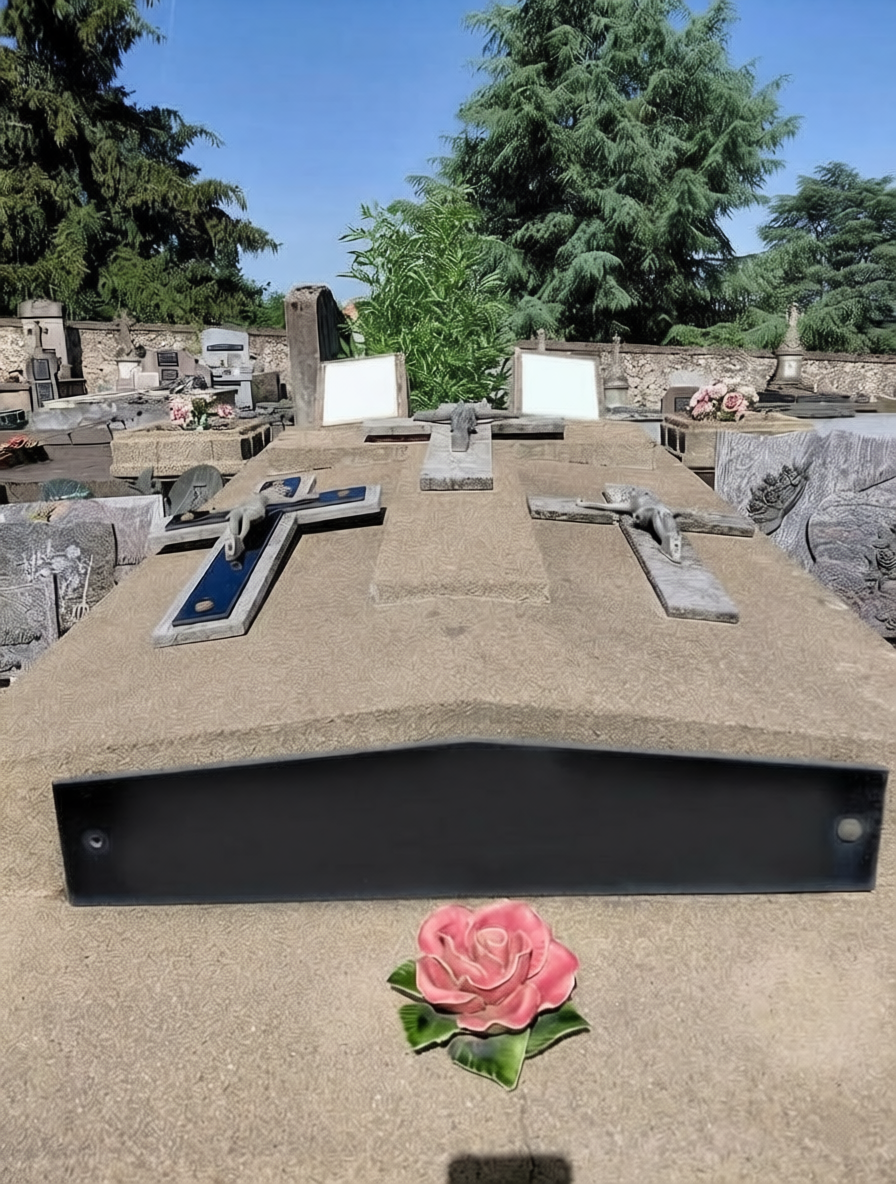 après nettoyage tombe