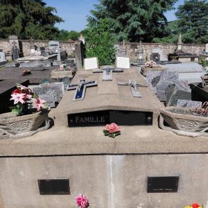 Entretien de tombe double – Intervention unique